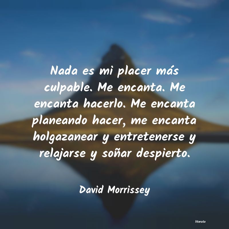 frases de David Morrissey
