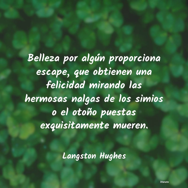 frases de Langston Hughes