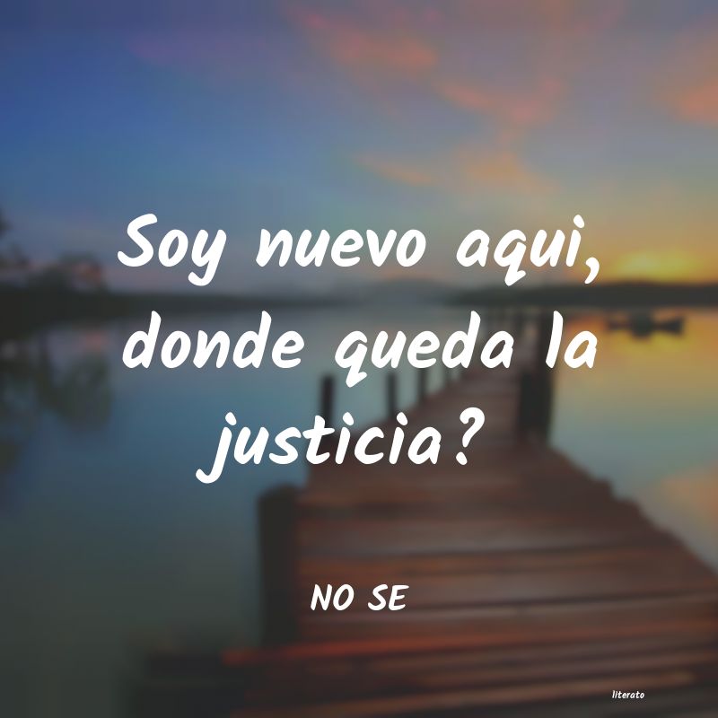 frases de NO SE