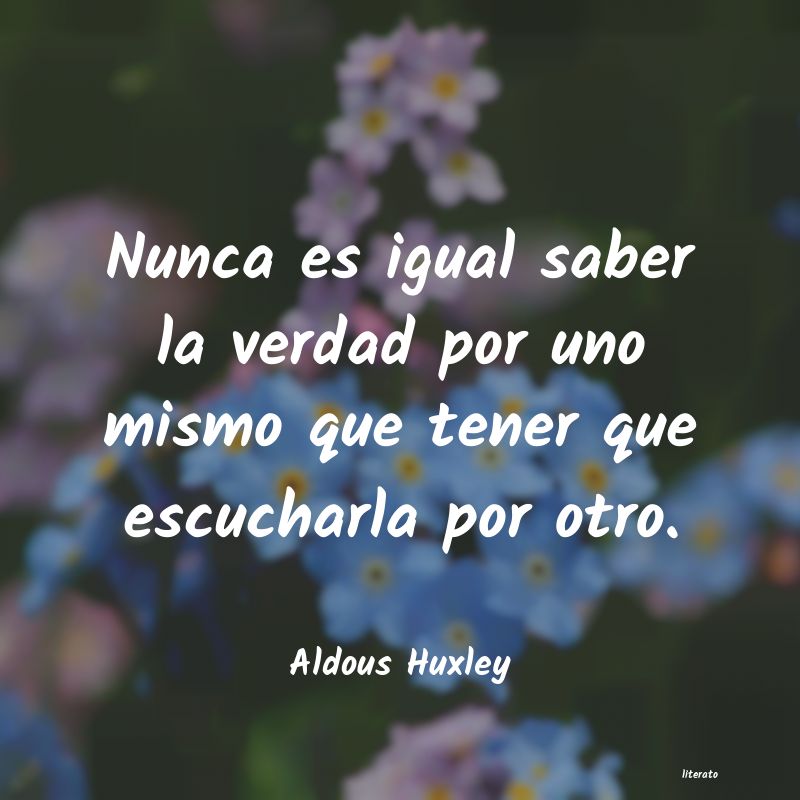 Frases de Aldous Huxley