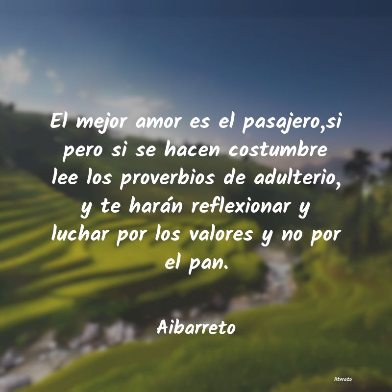 Frases de Aibarreto