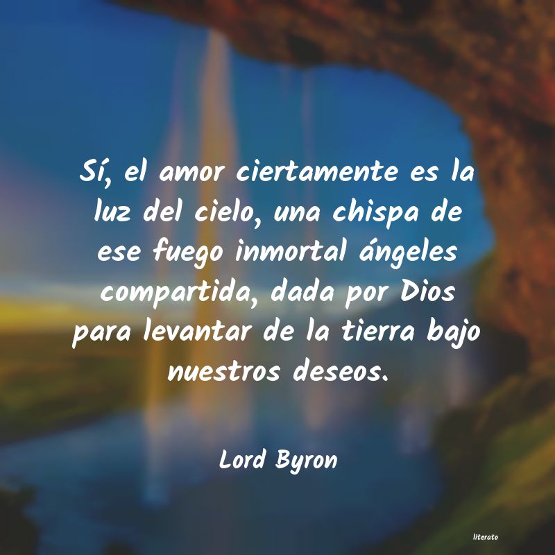 frases de Lord Byron