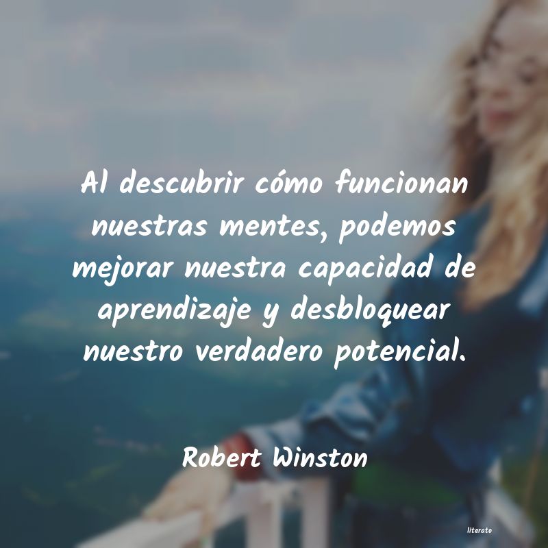 Frases de Robert Winston