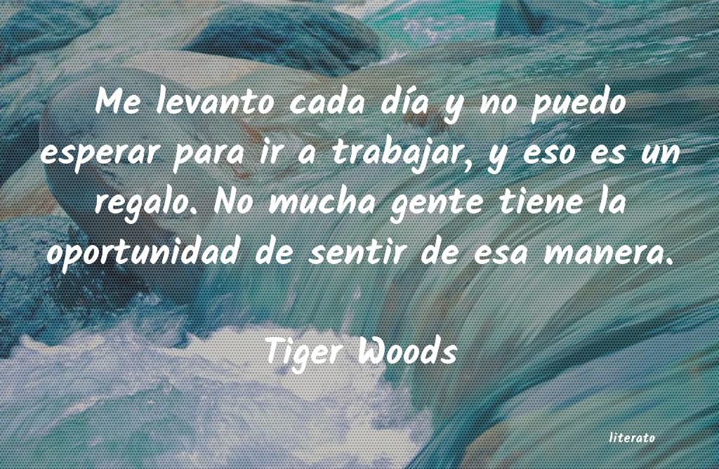frases de Tiger Woods