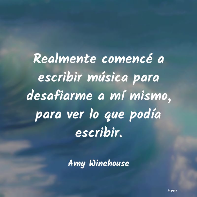 Frases de Amy Winehouse