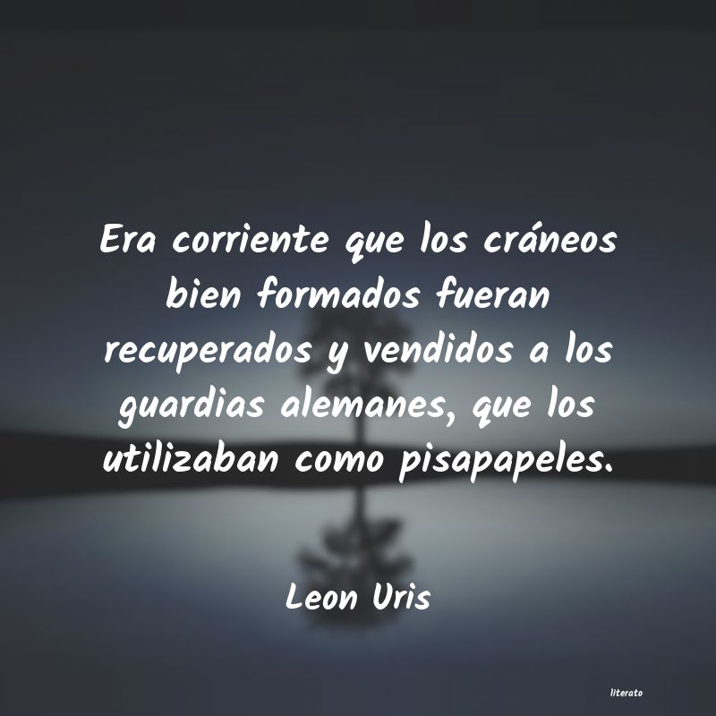 Frases de Leon Uris