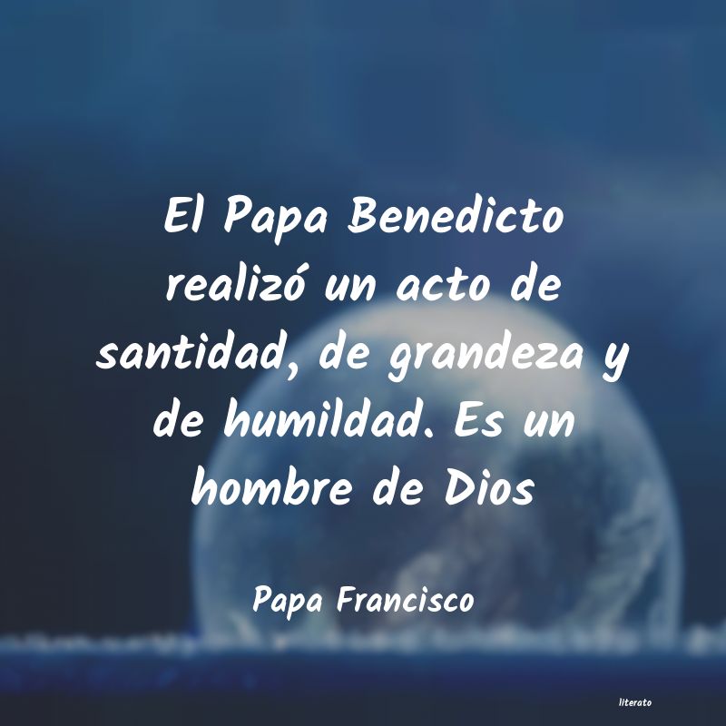 frases de Papa Francisco