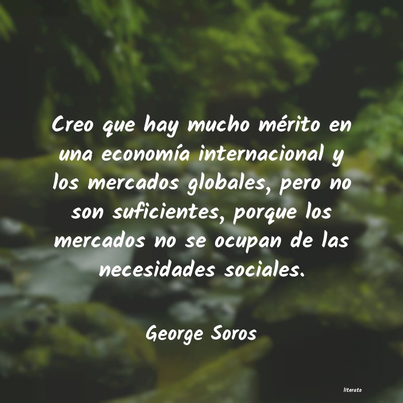 Frases de George Soros