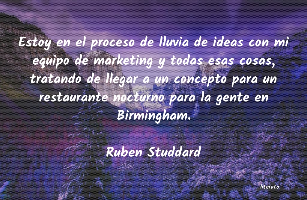 frases de Ruben Studdard