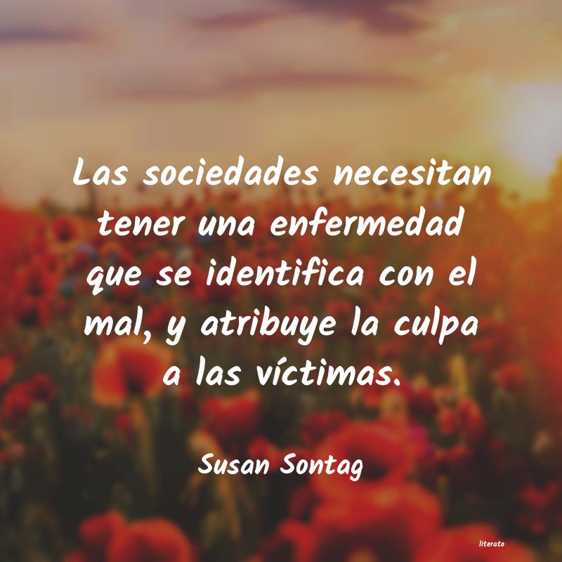 Frases de Susan Sontag