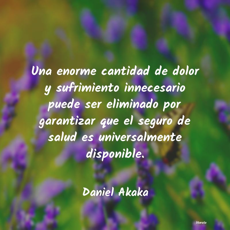 frases de Daniel Akaka