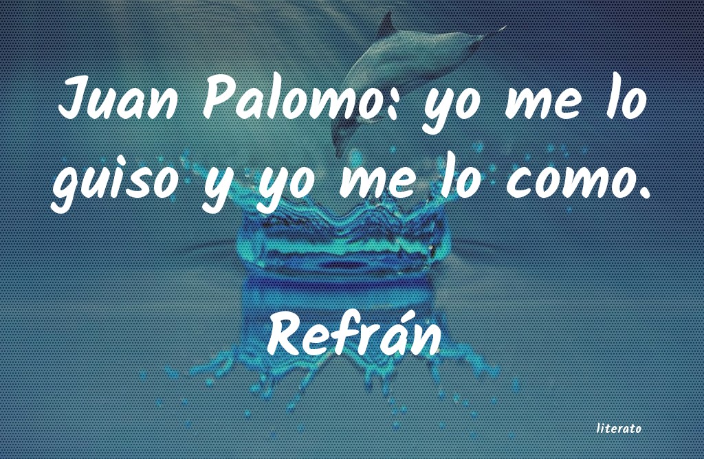 Frases de Refrán