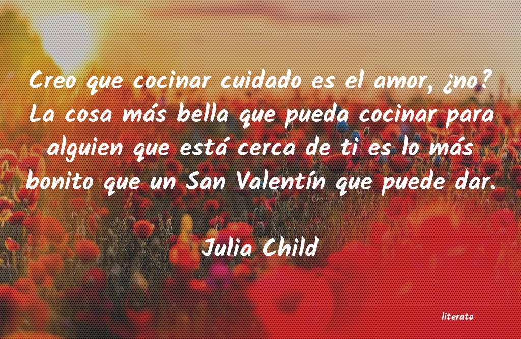 frases de Julia Child