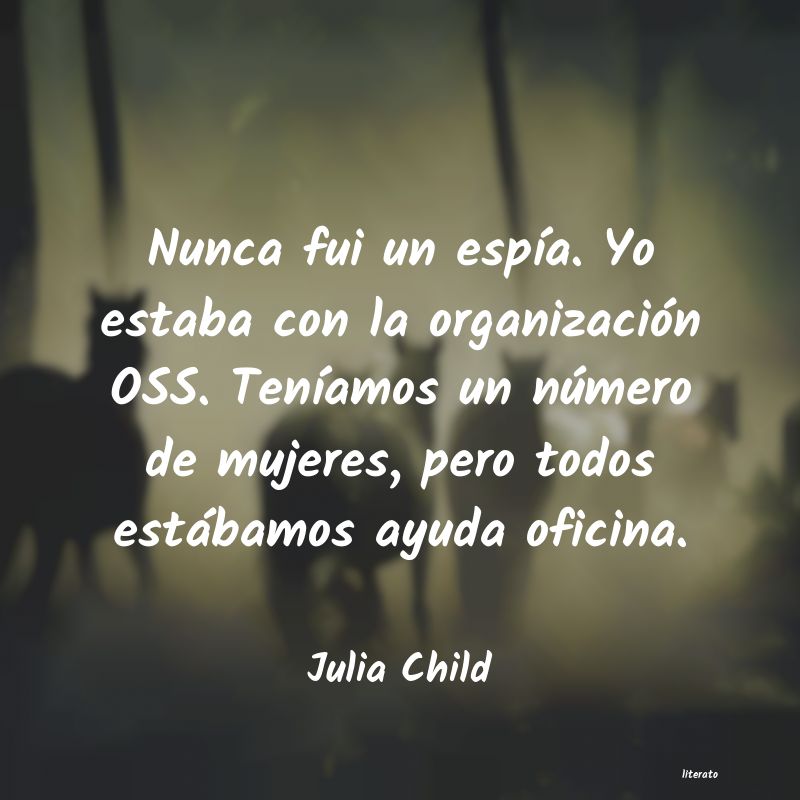 frases de Julia Child