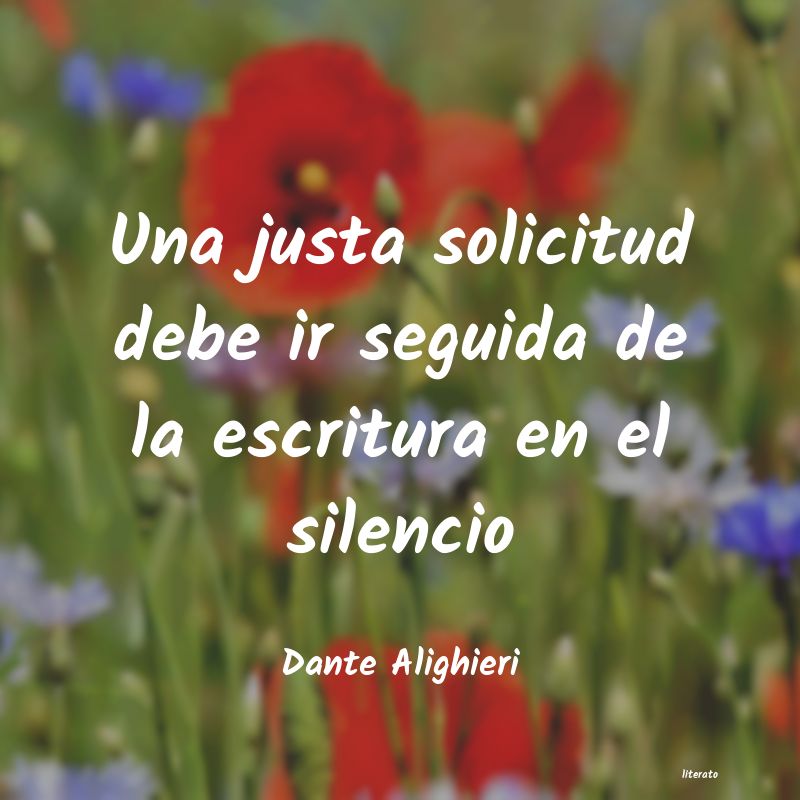 frases de Dante Alighieri