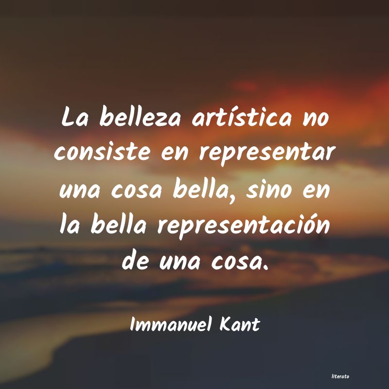 Frases de Immanuel Kant