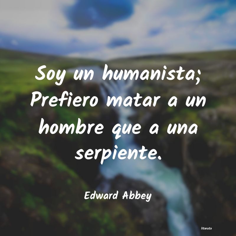 Frases de Edward Abbey