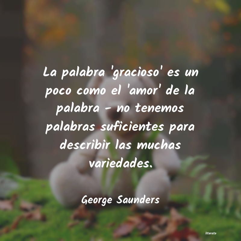 Frases de George Saunders