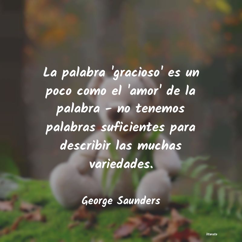 frases de George Saunders