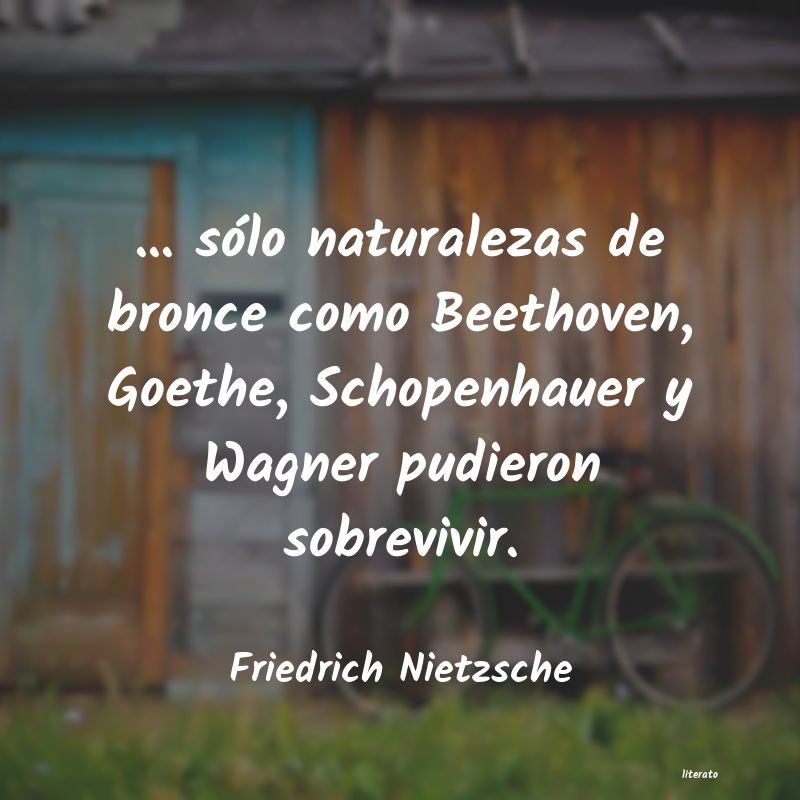 Frases de Friedrich Nietzsche