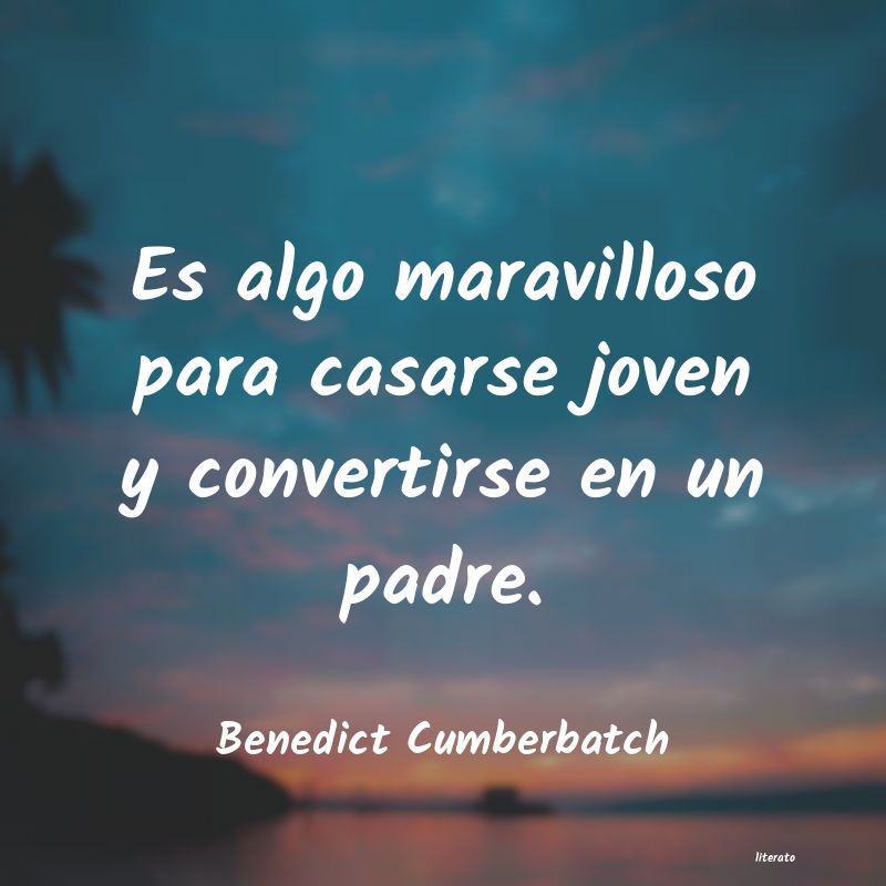 Frases de Benedict Cumberbatch