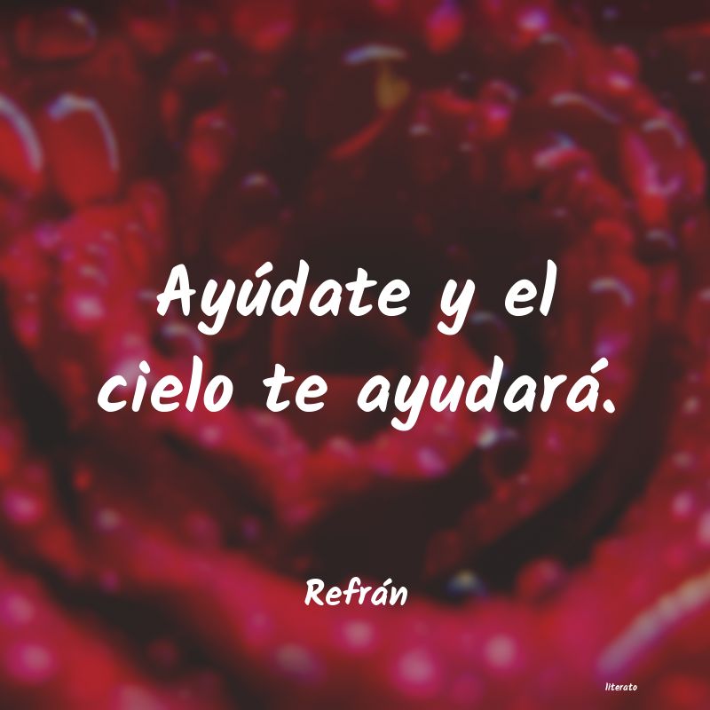 frases de Refrán