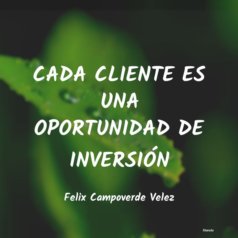 Frases de Felix Campoverde Velez