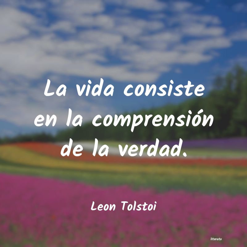 frases de Leon Tolstoi