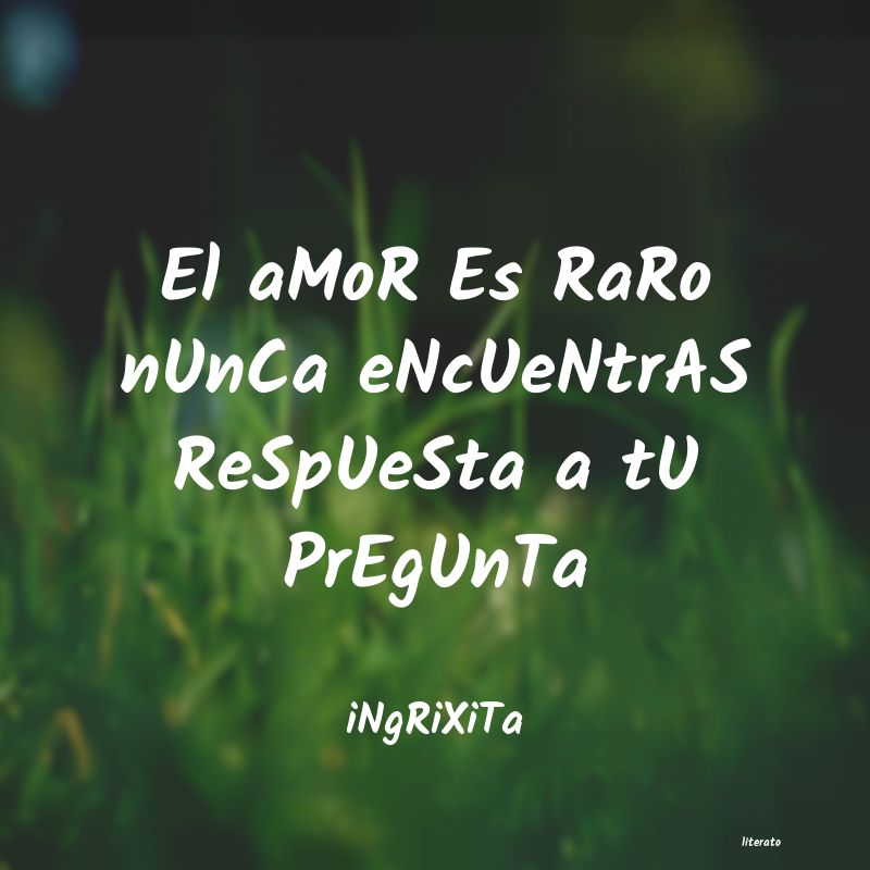 frases de iNgRiXiTa