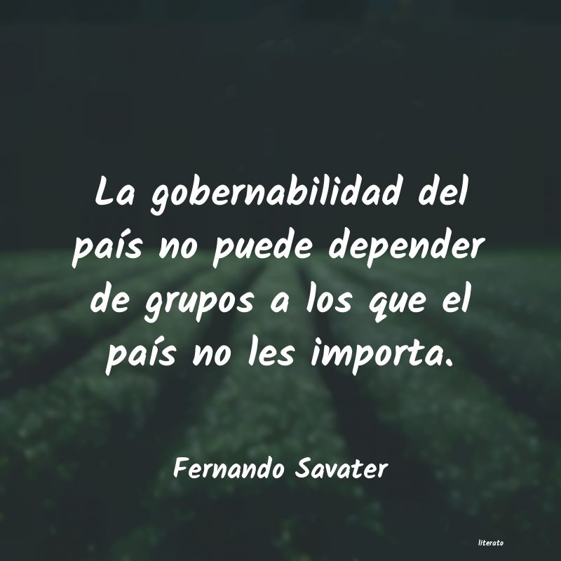 Frases de Fernando Savater