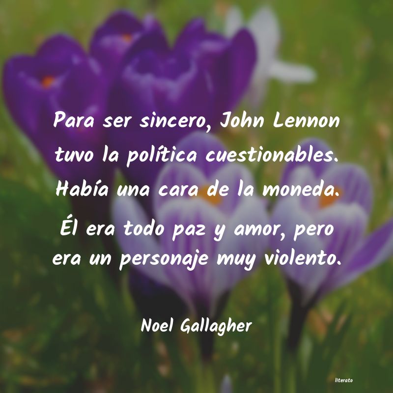 Frases de Noel Gallagher