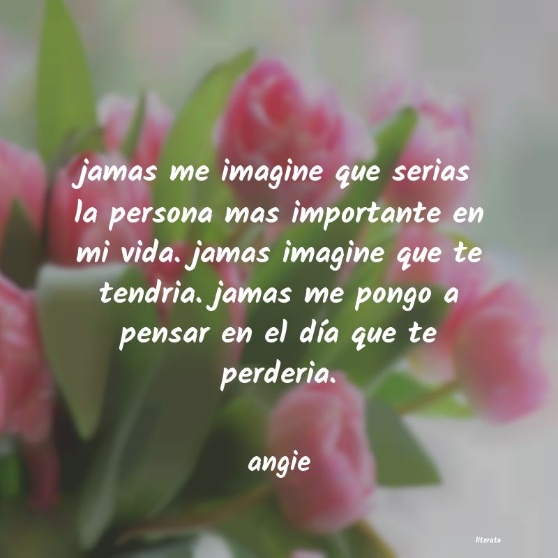 Frases de angie