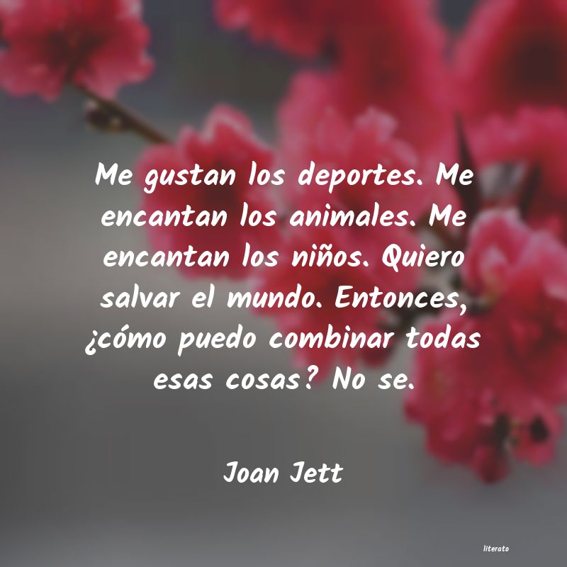 Frases de Joan Jett