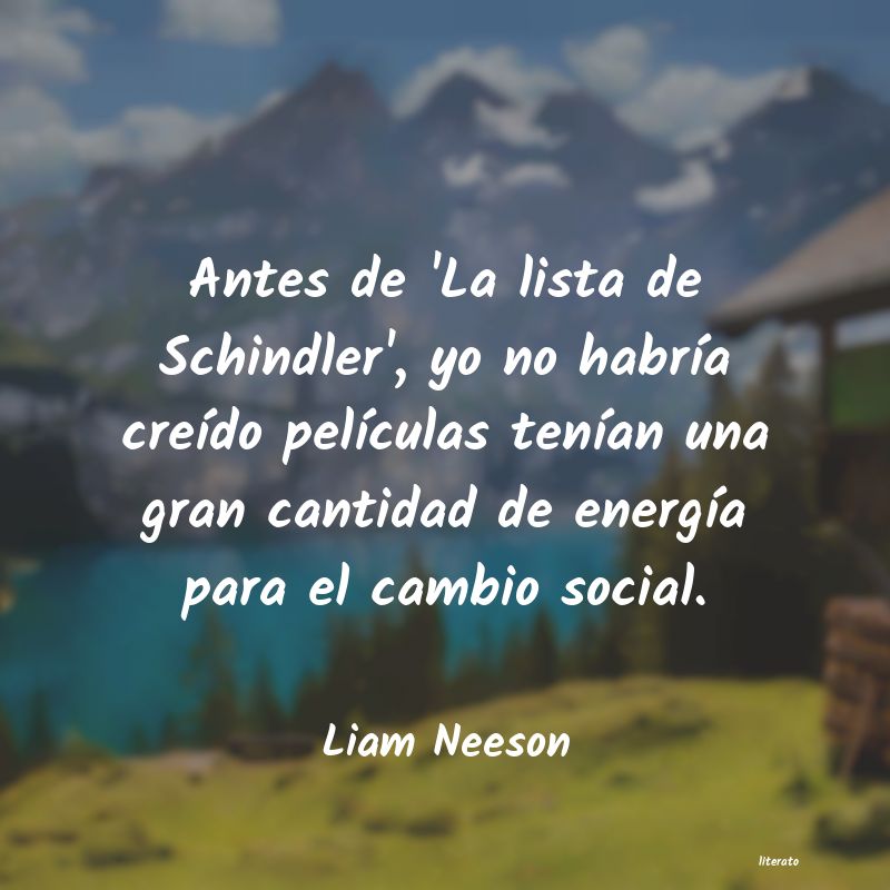 Frases de Liam Neeson