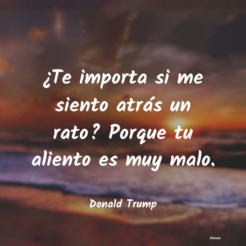 Frases de Donald Trump