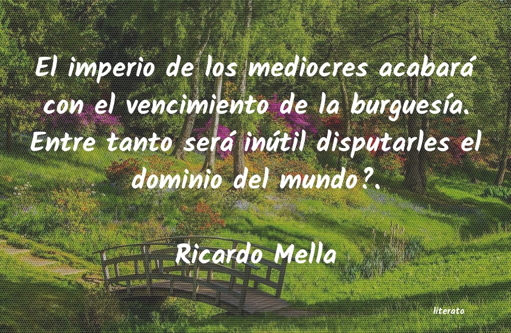 frases de Ricardo Mella