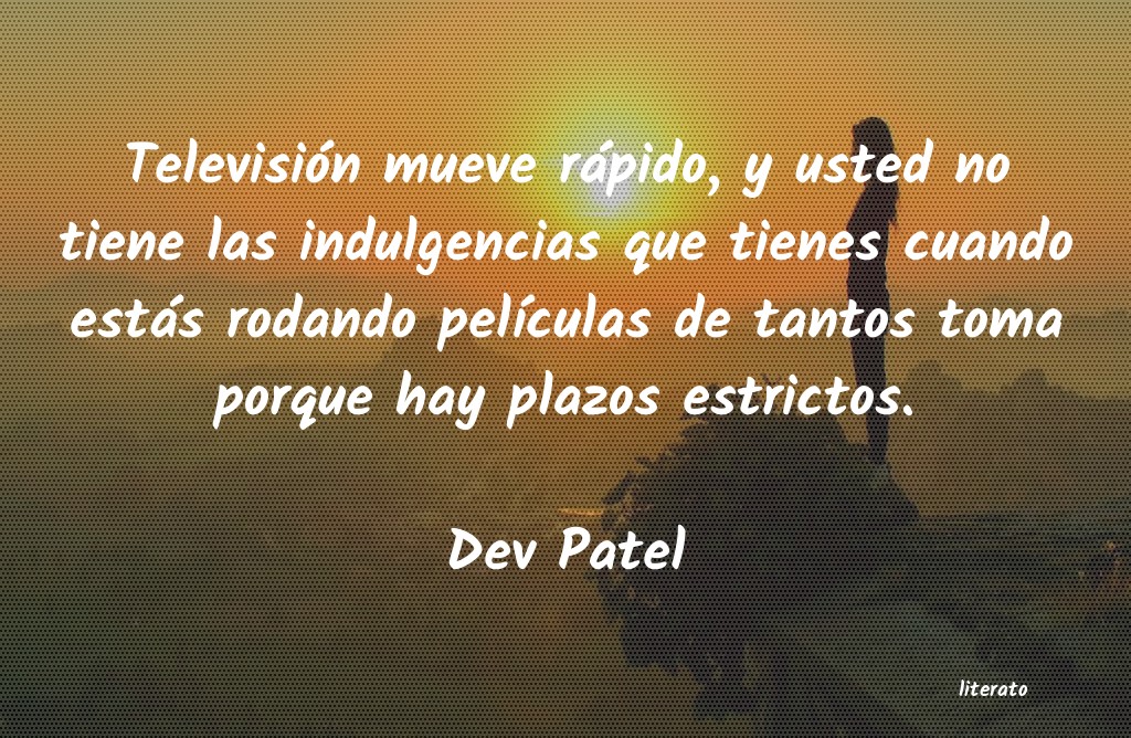 frases de Dev Patel