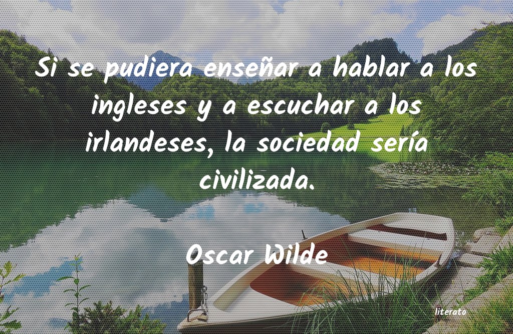 Frases de Oscar Wilde