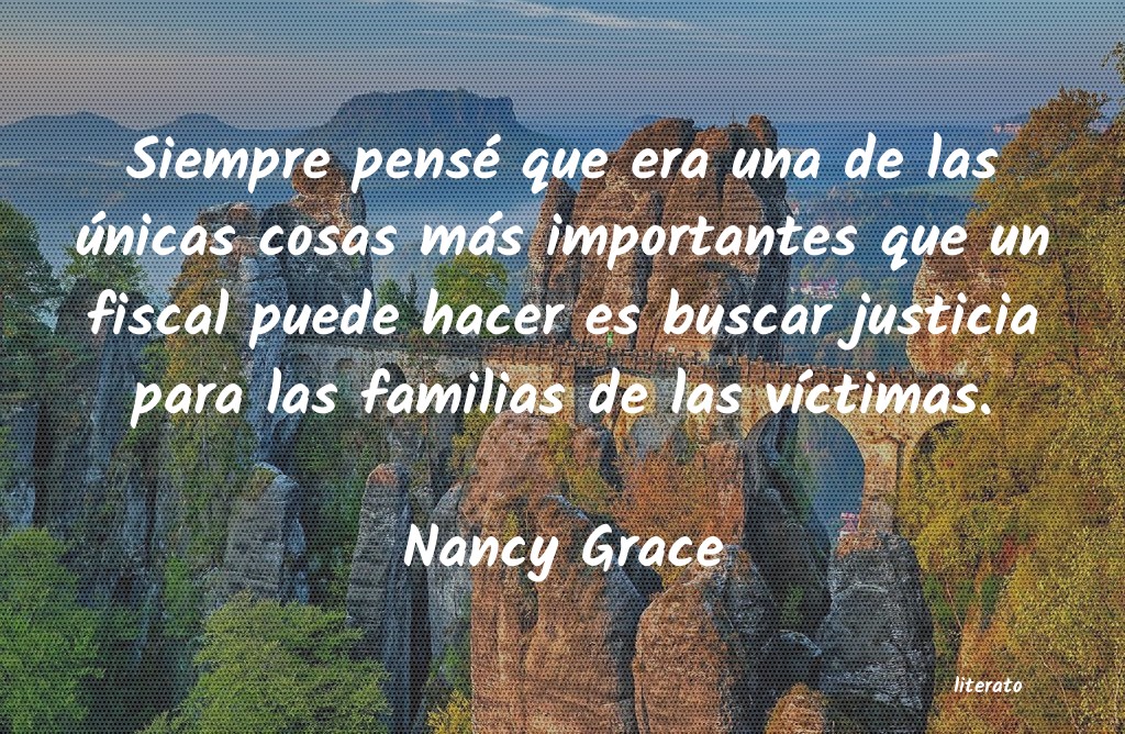 Frases de Nancy Grace