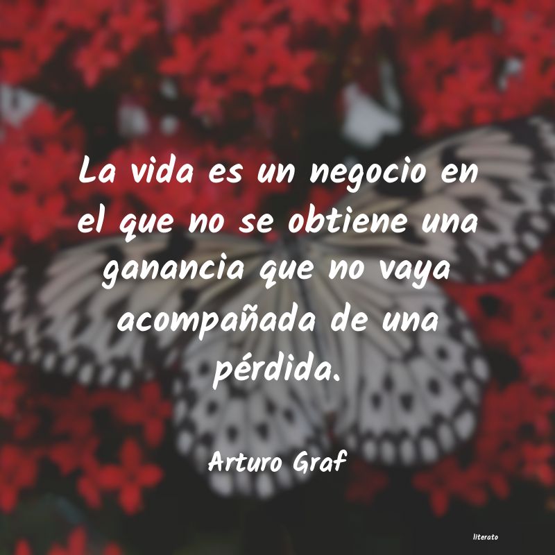 frases de Arturo Graf