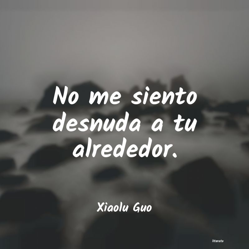 Frases de Xiaolu Guo