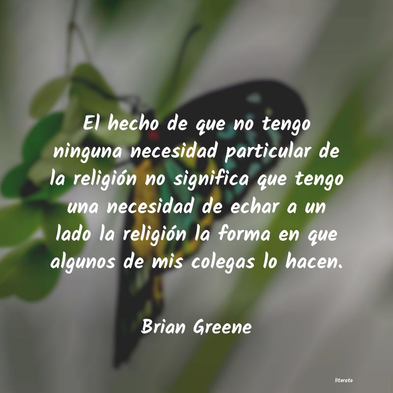 frases de Brian Greene