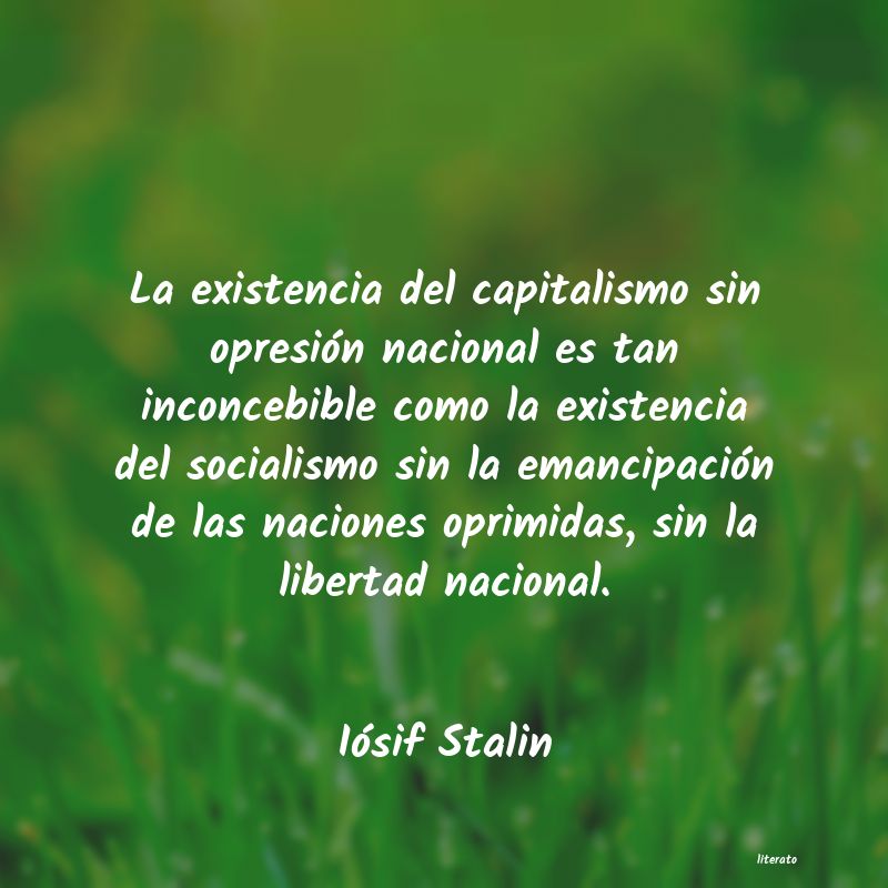 Frases de Iósif Stalin