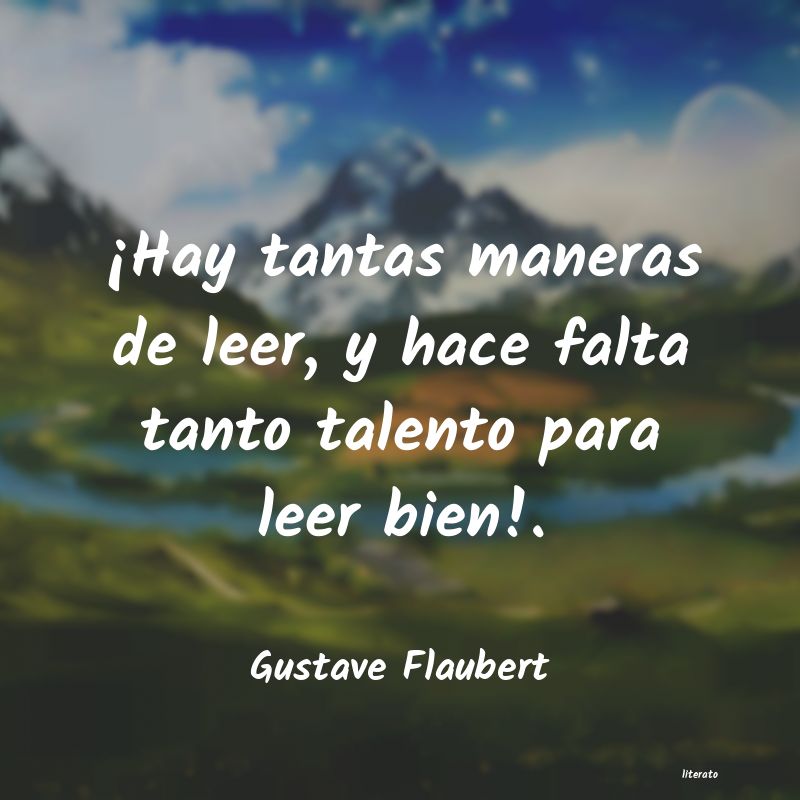 Frases de Gustave Flaubert