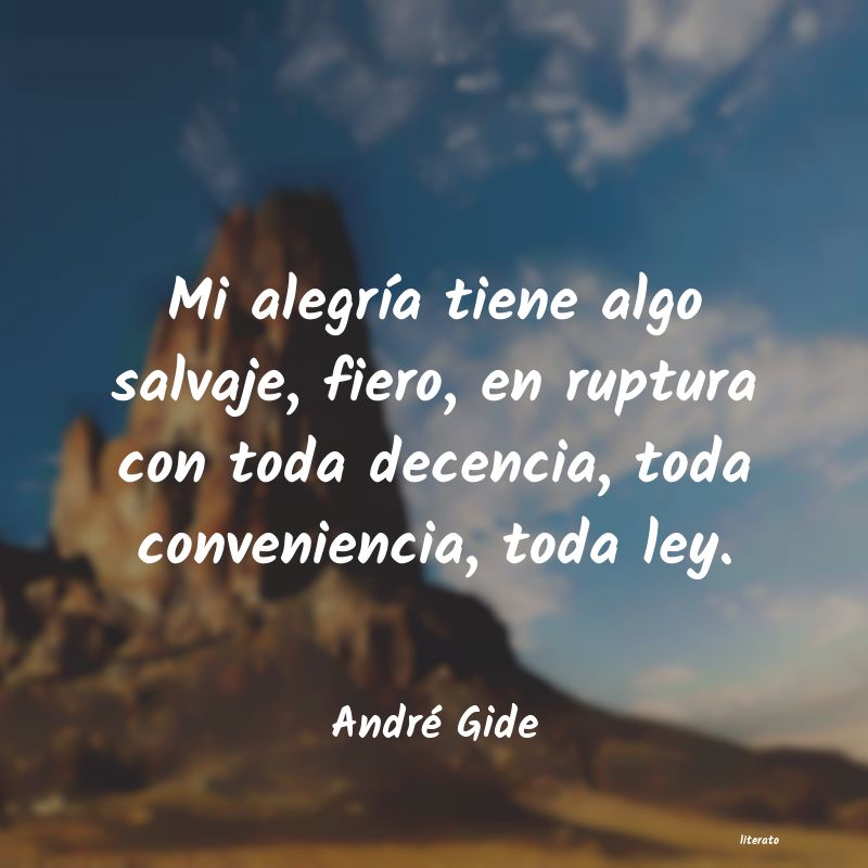 Frases de André Gide