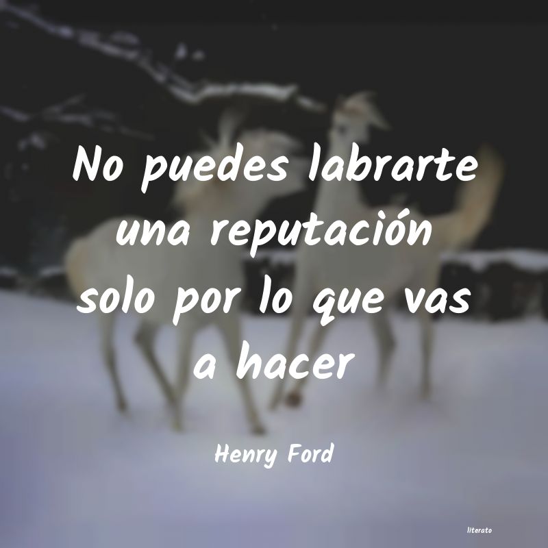 Frases de Henry Ford