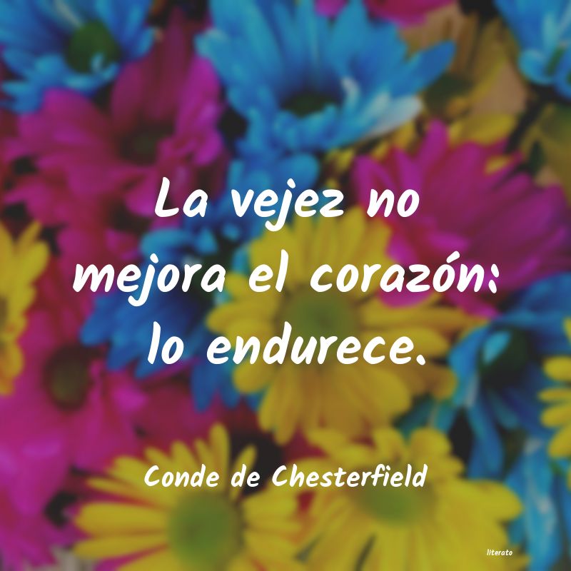 Frases de Conde de Chesterfield