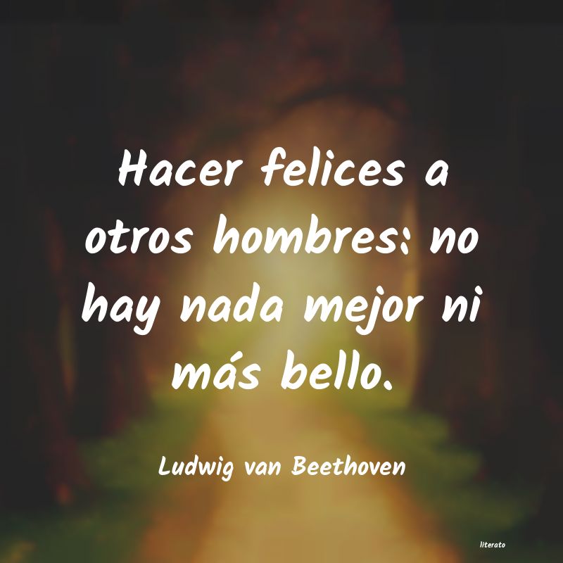 Frases de Ludwig van Beethoven