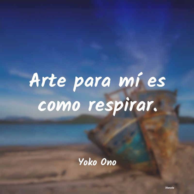 Frases de Yoko Ono