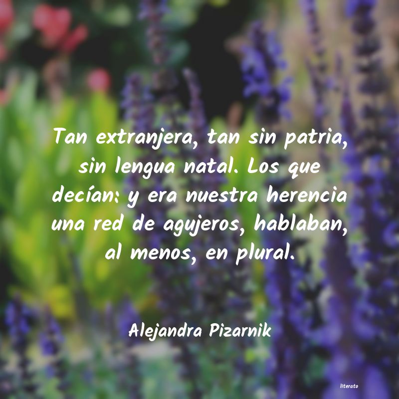 Frases de Alejandra Pizarnik